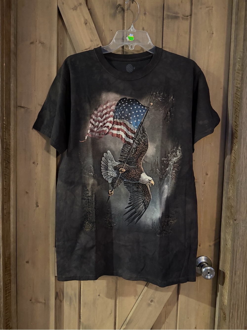 The Mountain Mens M Eagle American Flag Tie Dye T-Shirt
Grey Ted Blaylock